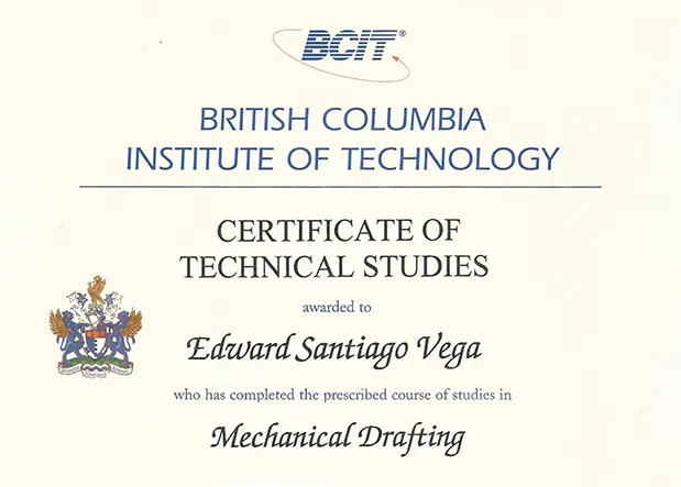Mechanical Drafting Certificate